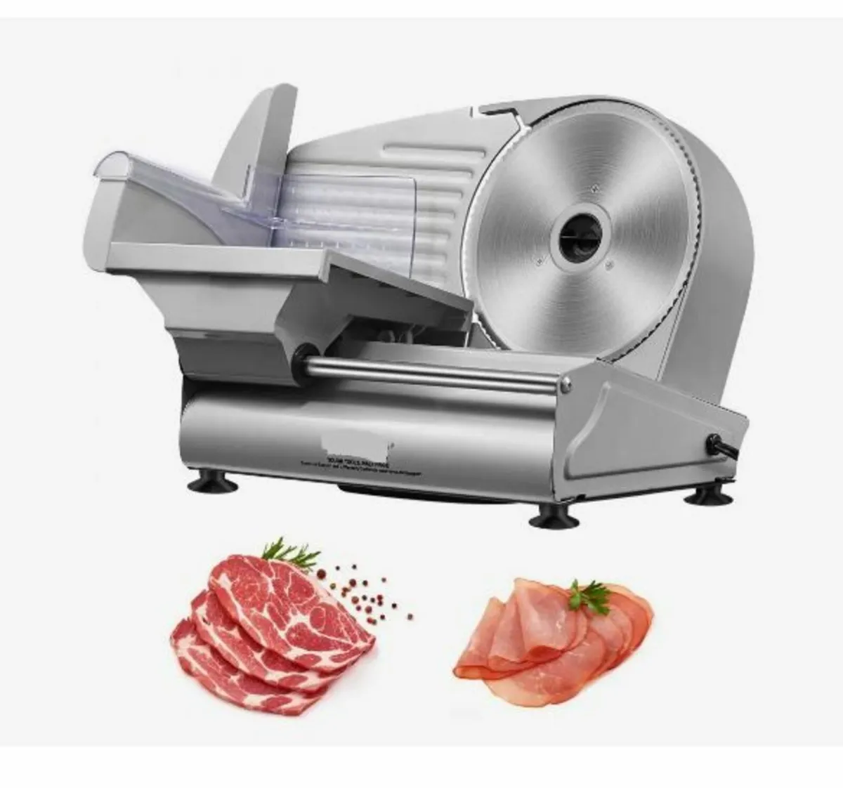 Meat Slicer, 180W Electric Deli Food Slicer - Image 4