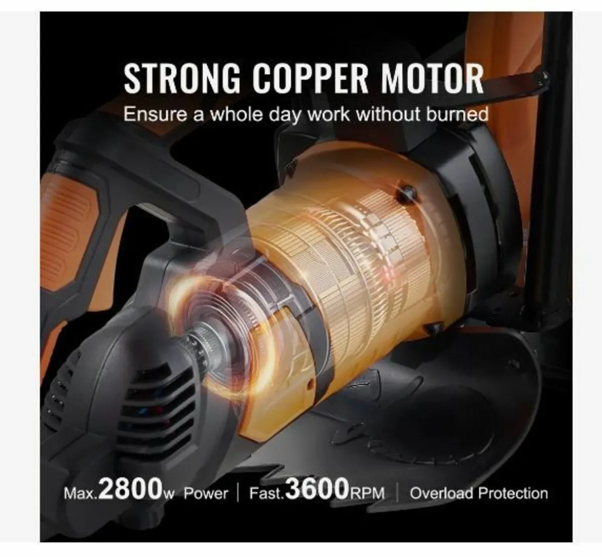 16"/40.6 cm Electric Concrete Saw - Image 4