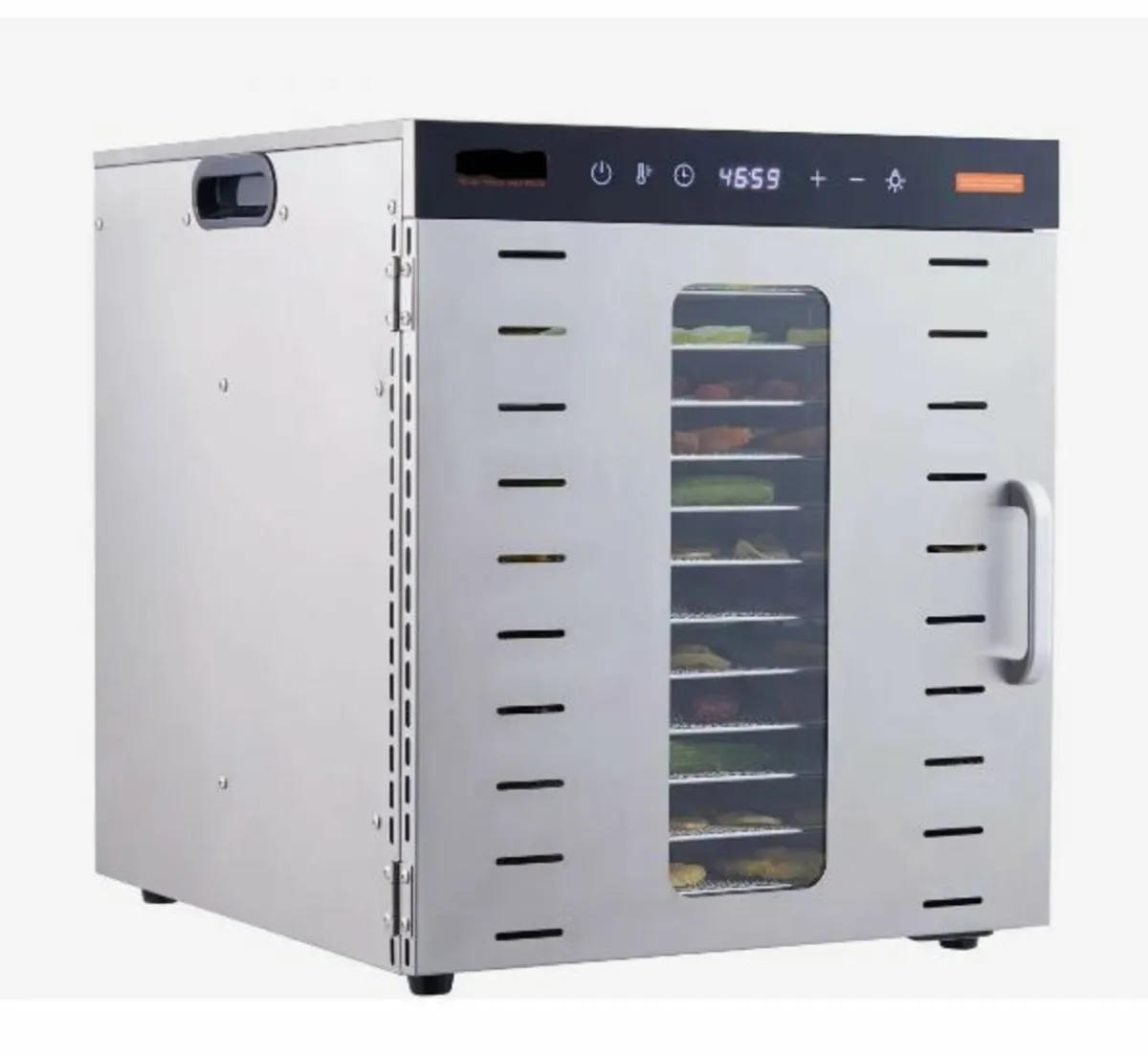 10 Trays Food Dehydrator Machine Stainless Steel - Image 1