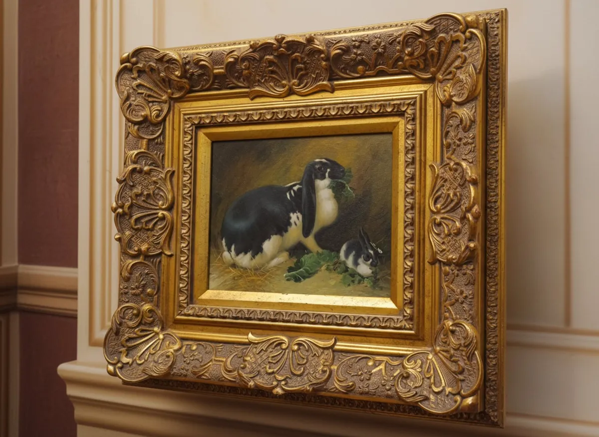 Vintage oil painting POSTAGE AVAILABLE