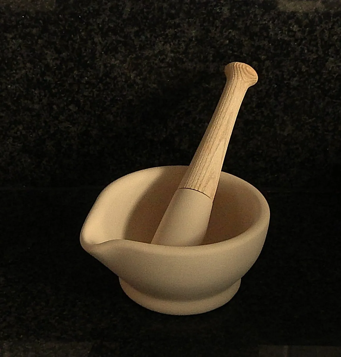 Milton Brook No 2 Unglazed Mortar & Pestle - Image 1