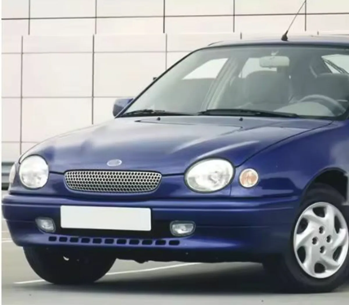 Toyota Corolla E11 97-00 Bugeye Chrome Grille - Image 2