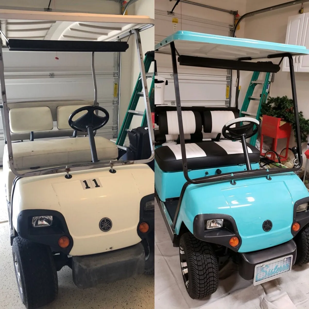 Golf Buggy / Cart Professional Full Respray - Image 2