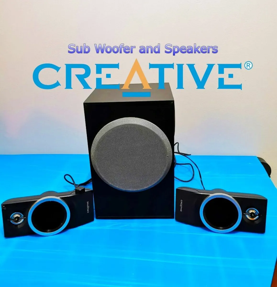 Sub Woofer and Speakers Creative PC LAPTOP DUBLIN - Image 1