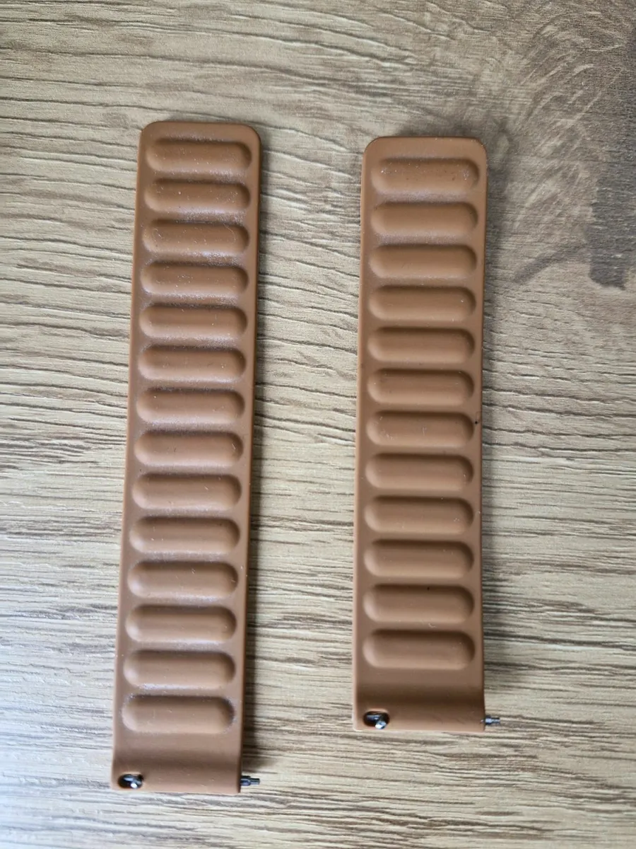 Silicone Magnetic watch Bracelet Strap 20mm - Image 4