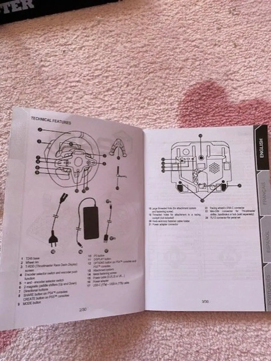 Thrustmaster T248 Steering Wheel & Pedals - Image 2