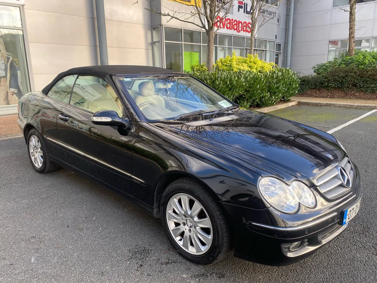 07 Mercedes-Benz 1.8 CLK CABRIOLET LOW KMS - Image 1