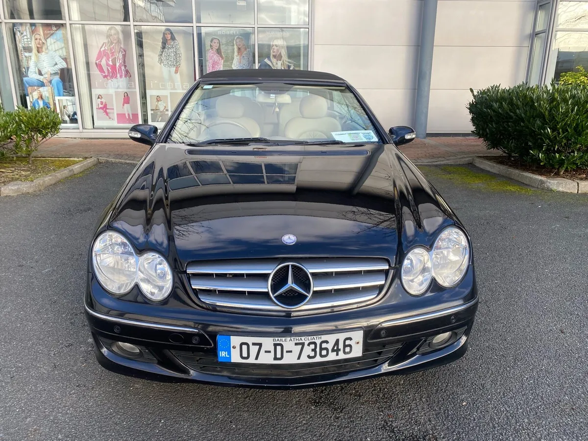 07 Mercedes-Benz 1.8 CLK CABRIOLET LOW KMS - Image 2