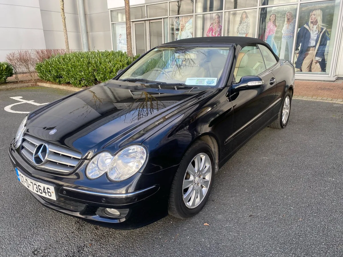 07 Mercedes-Benz 1.8 CLK CABRIOLET LOW KMS - Image 3