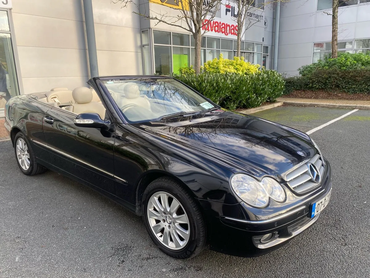 07 Mercedes-Benz 1.8 CLK CABRIOLET LOW KMS - Image 4