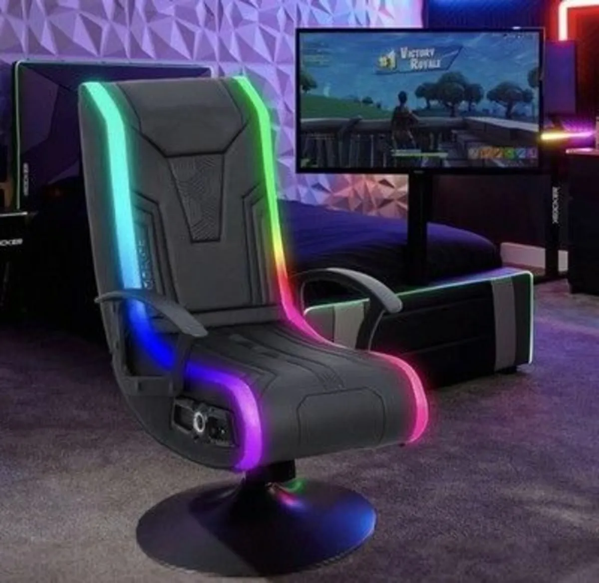 A never used X Rocker Veleno 2.1 Gaming Chair. - Image 1