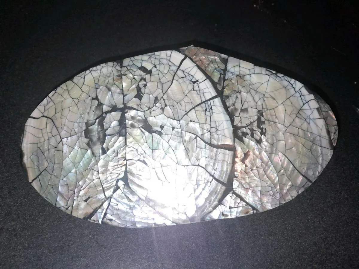 Large real shell jewellery box - Image 3