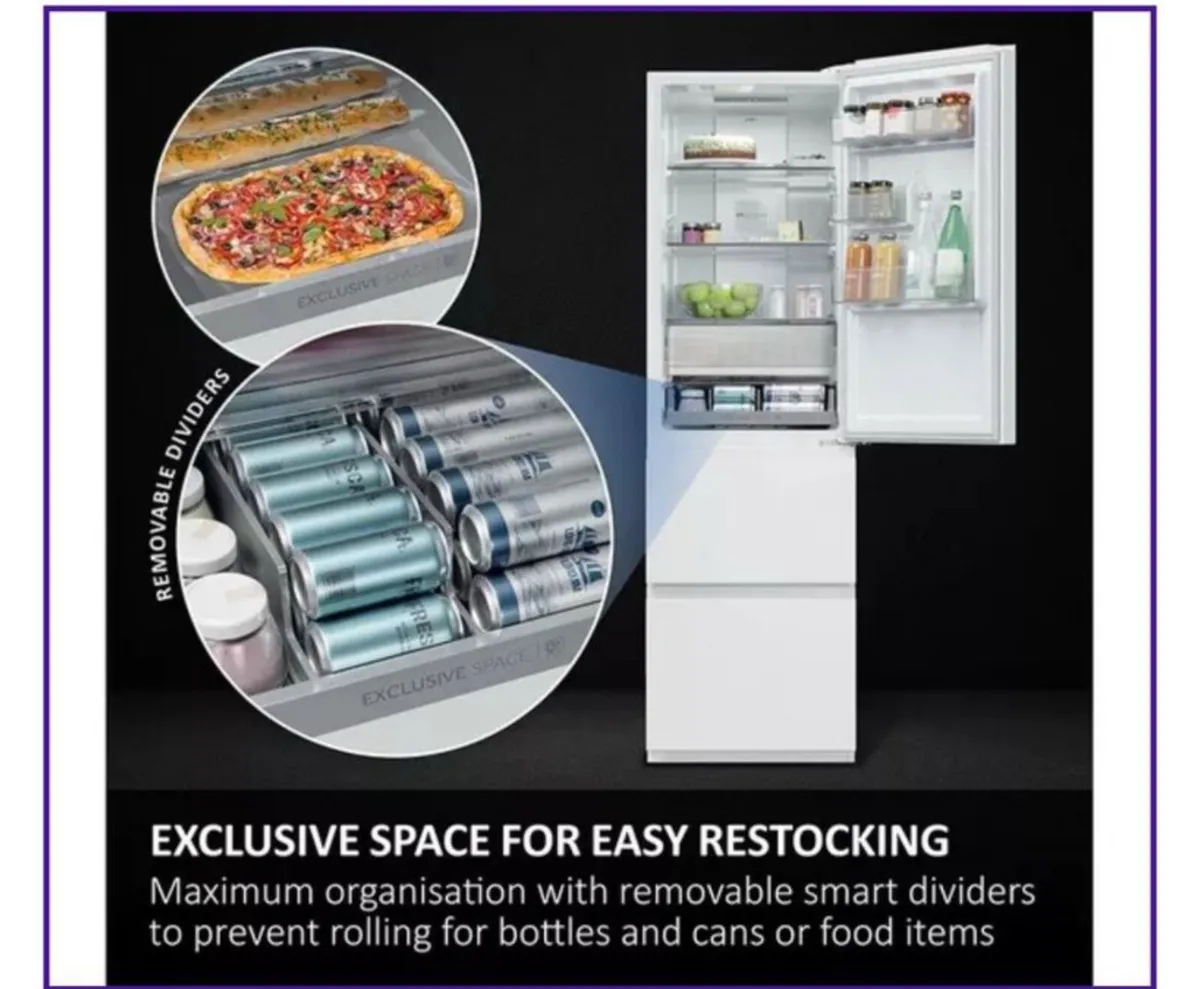 HAIER 3D Combi Series 3 Fridge Freezer - Image 3