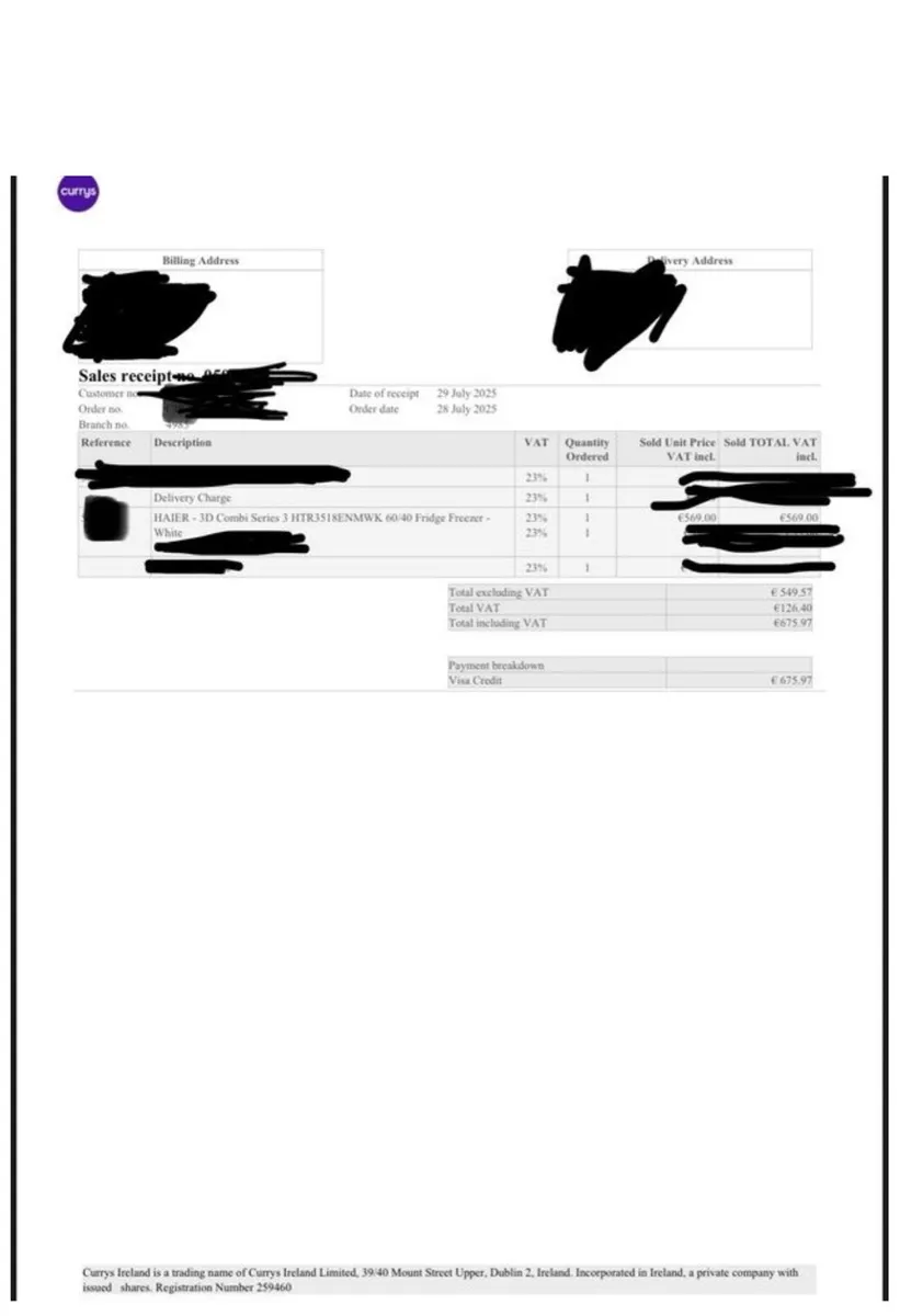 HAIER 3D Combi Series 3 Fridge Freezer - Image 4