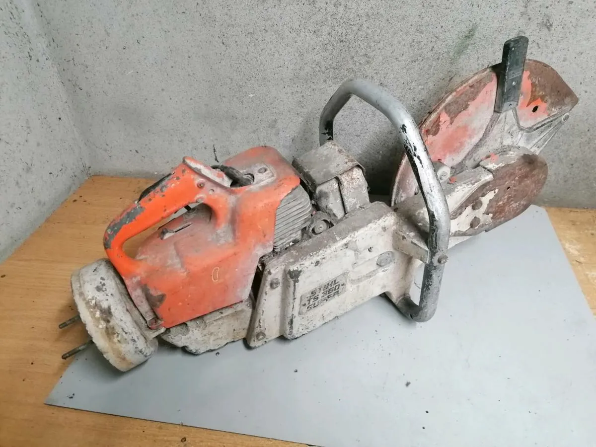 Stihl TS350 Super for Parts or Repair - Image 3