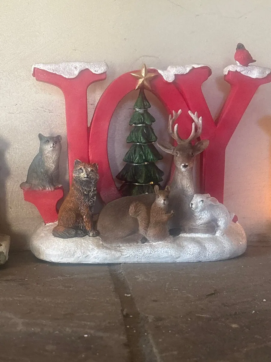 Joy Christmas Figure - Image 1