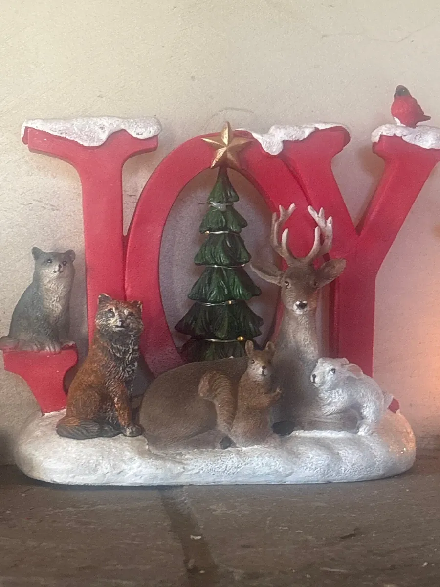 Joy Christmas Figure - Image 2