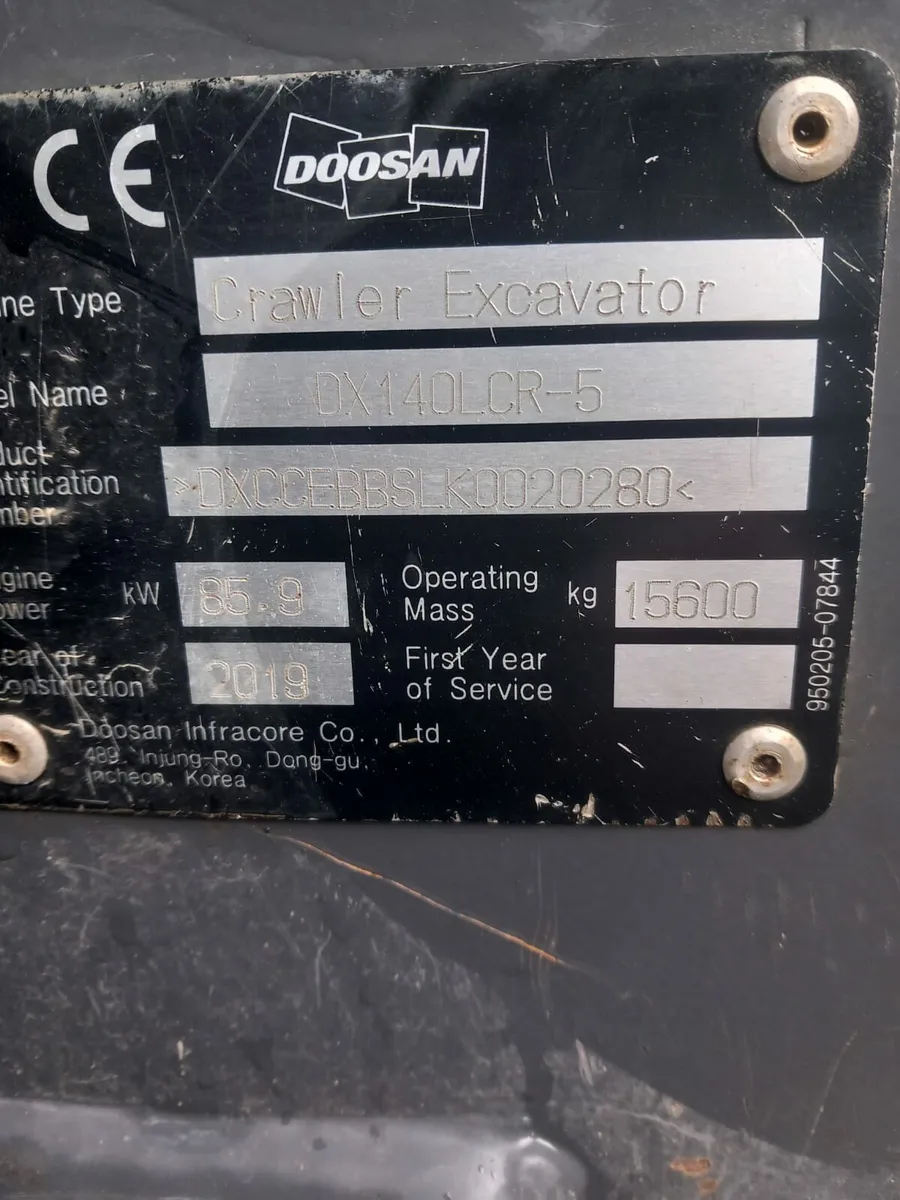 Doosan  dx140lcr-5 - Image 4