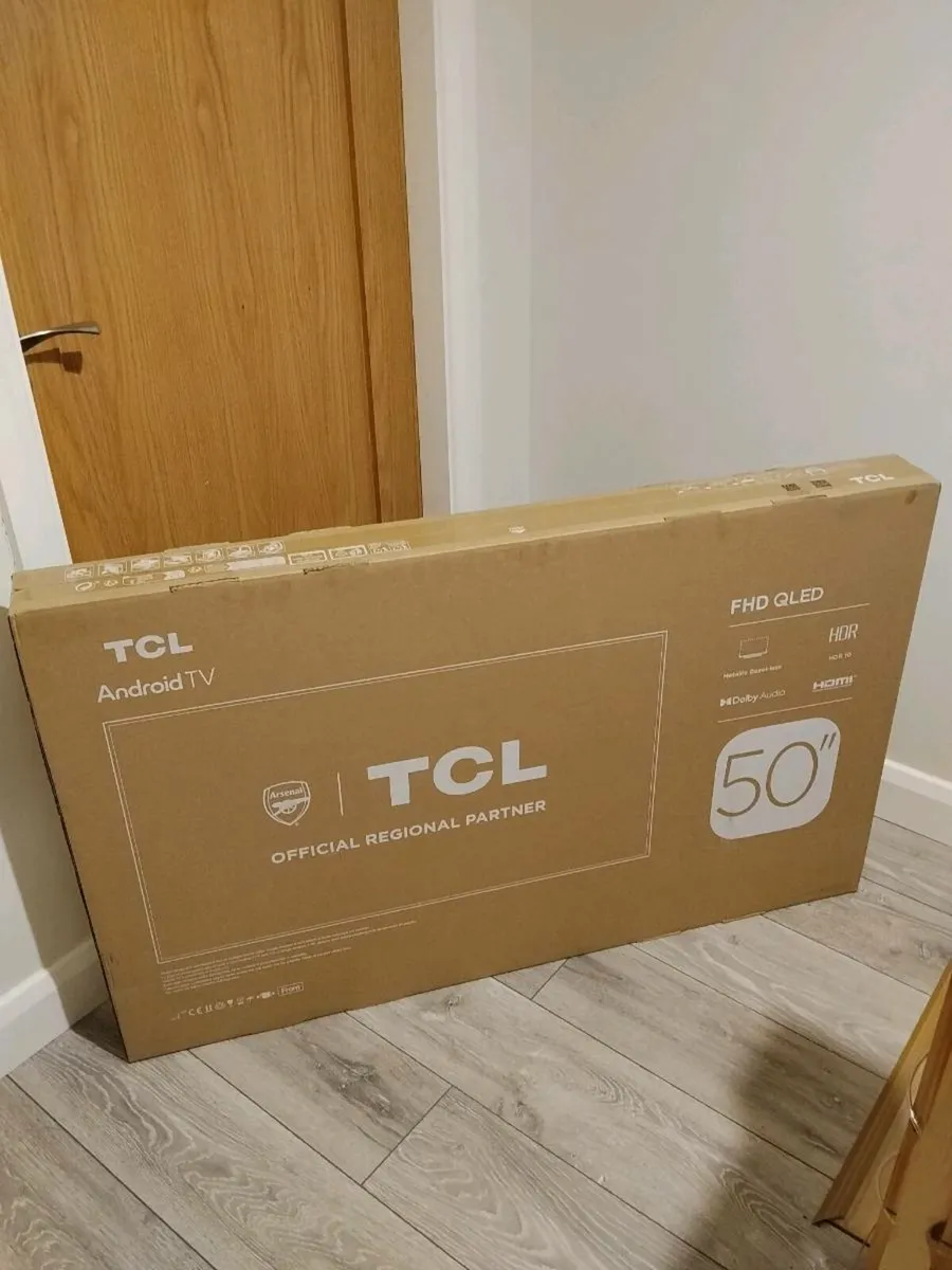 TCL QLED ANDROID SMART 50 INCH HDR 10 - Image 1