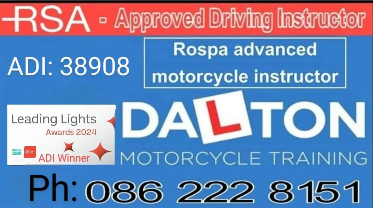 Initial basic training. Motorcycle Training, - Image 1