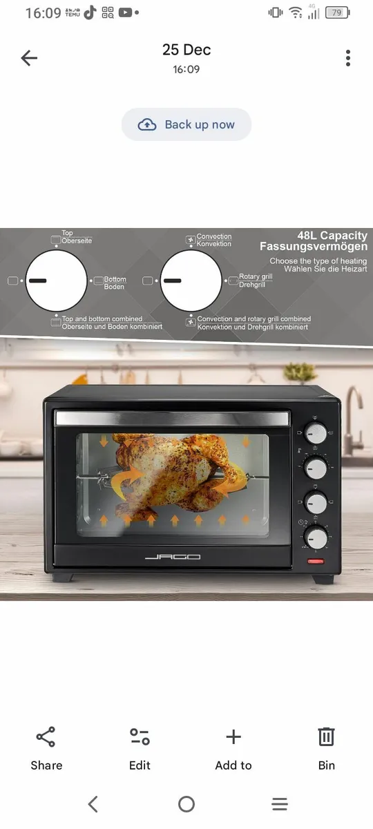 Mini oven - Image 1
