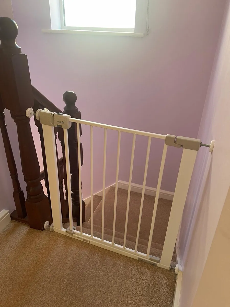 Cot Bed & Safety Gate for Sale - Image 2