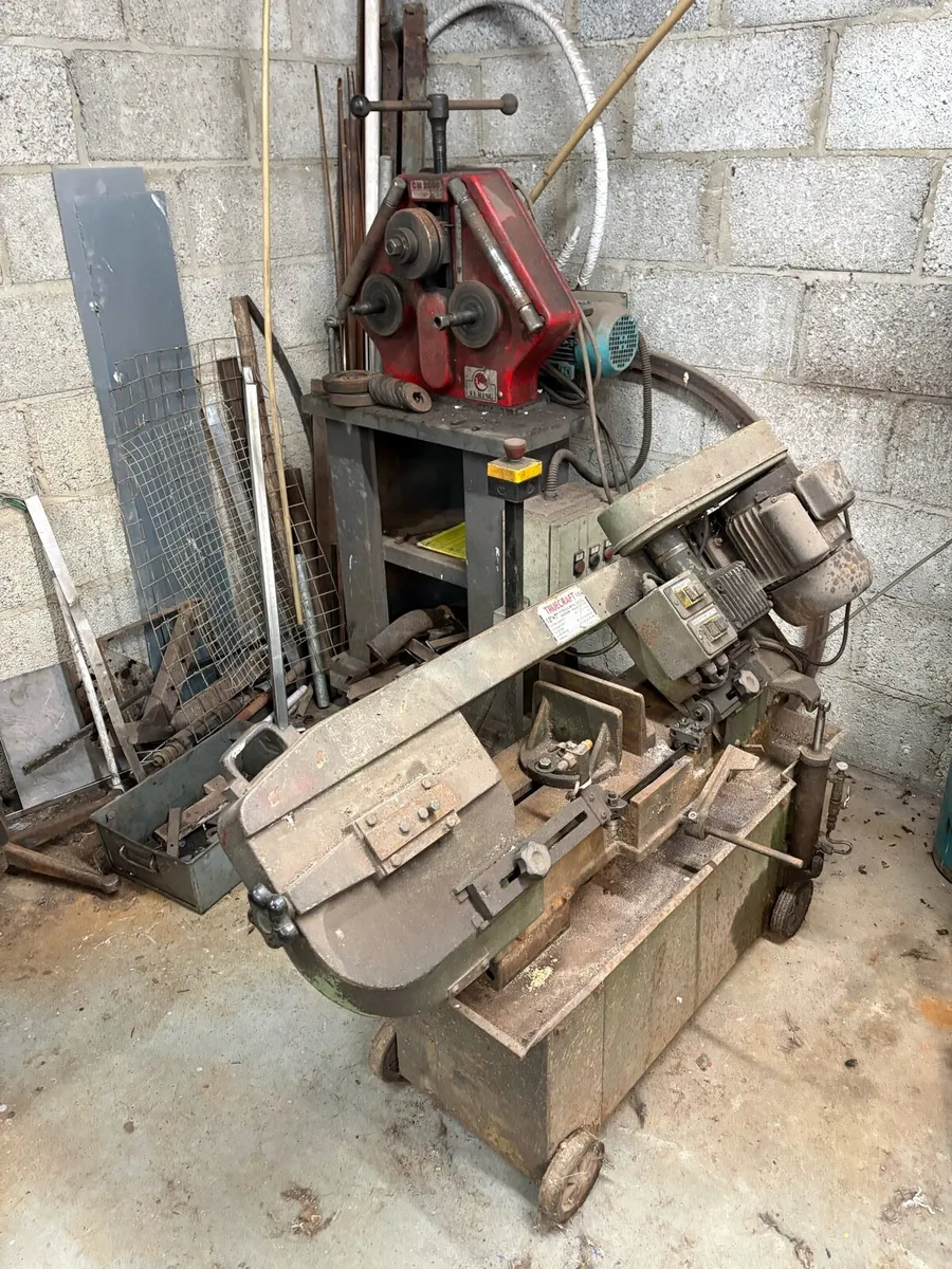 Ring roller / band saw - Image 1