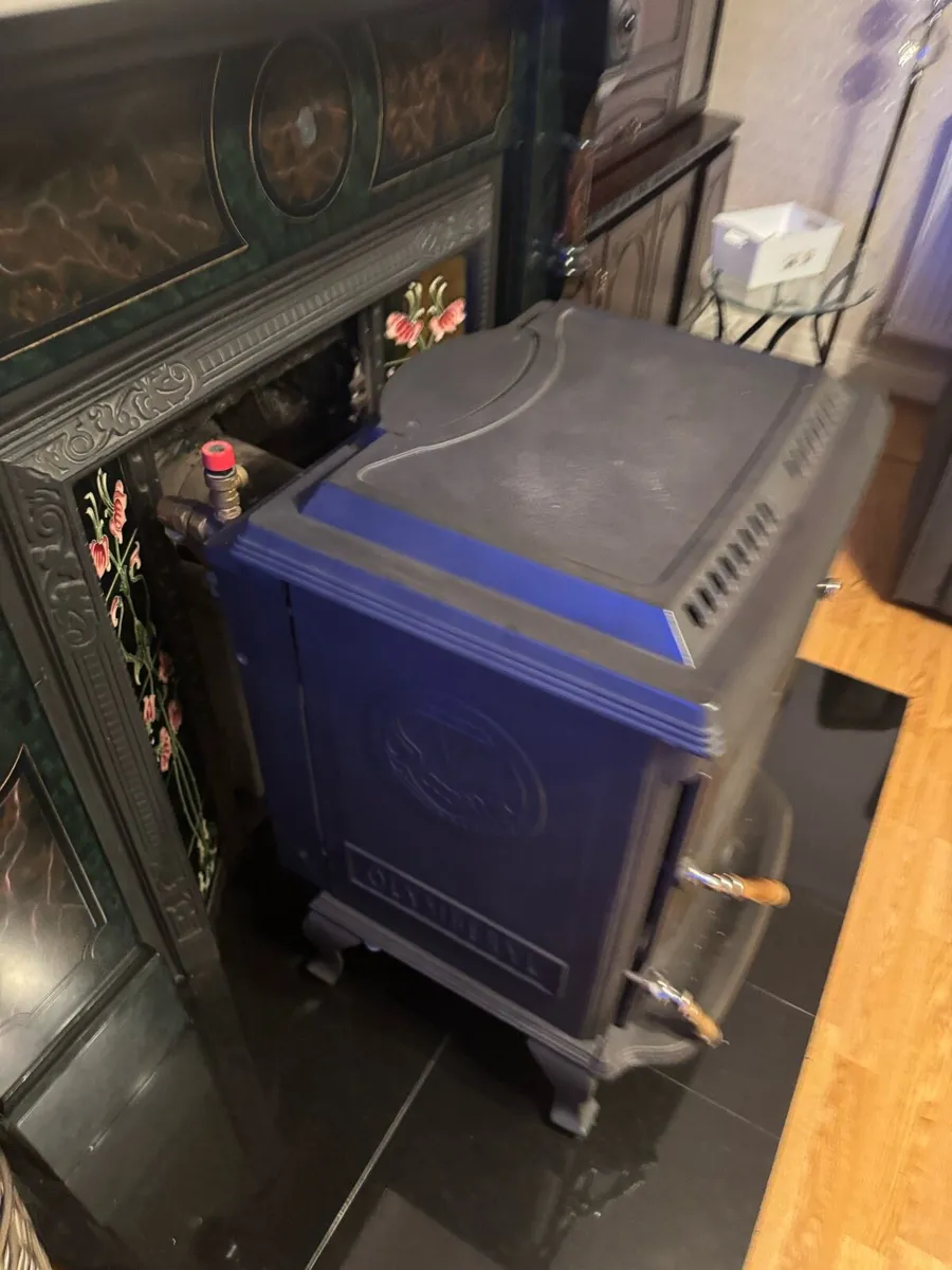 Stove with back boiler 16kw - Image 3