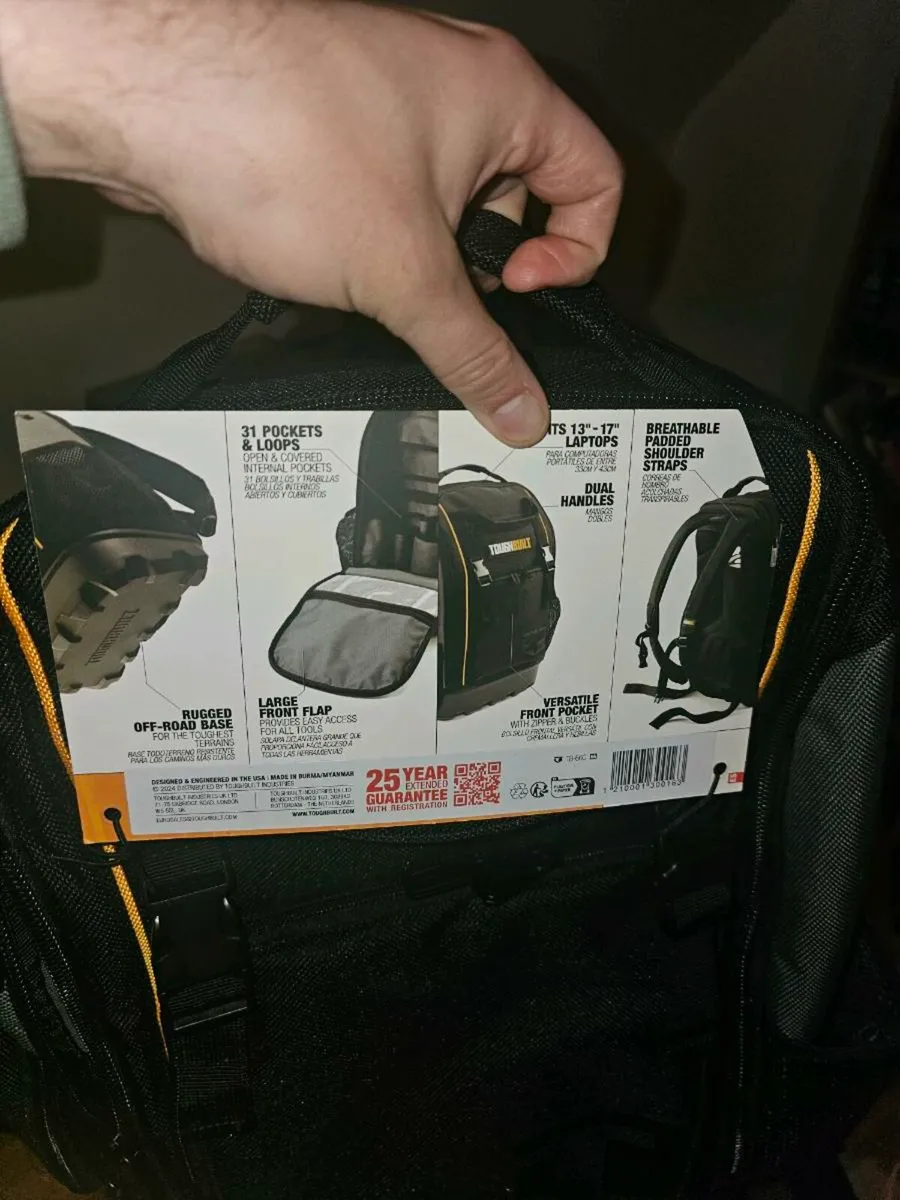 ToughBuilt Tool Backpack TB-66C - Image 3