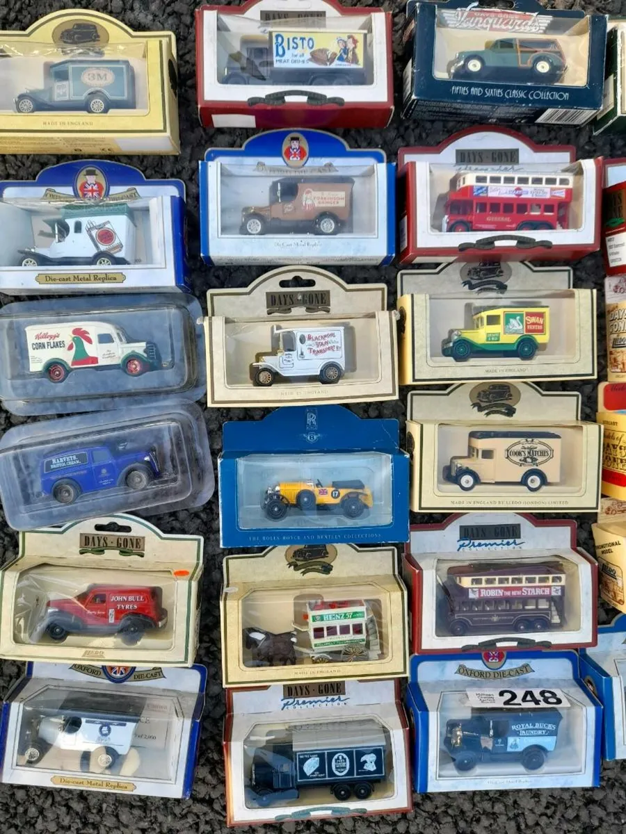 Vintage Die Cast Vehicles - Image 1