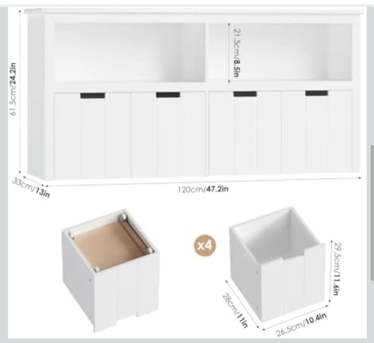 Kids Toy Storage Unit - Image 2