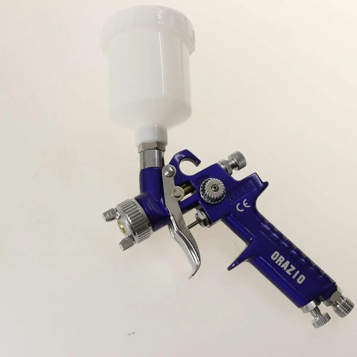 Mini Paint Spray Gun 0.5mm Copper Nozzle 100CC Alu