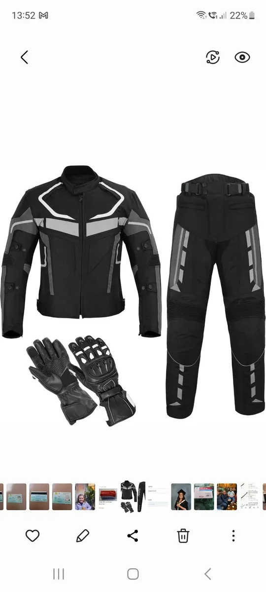 All-Weather Pro Motorcycle Riding Suit – Jacket, P
