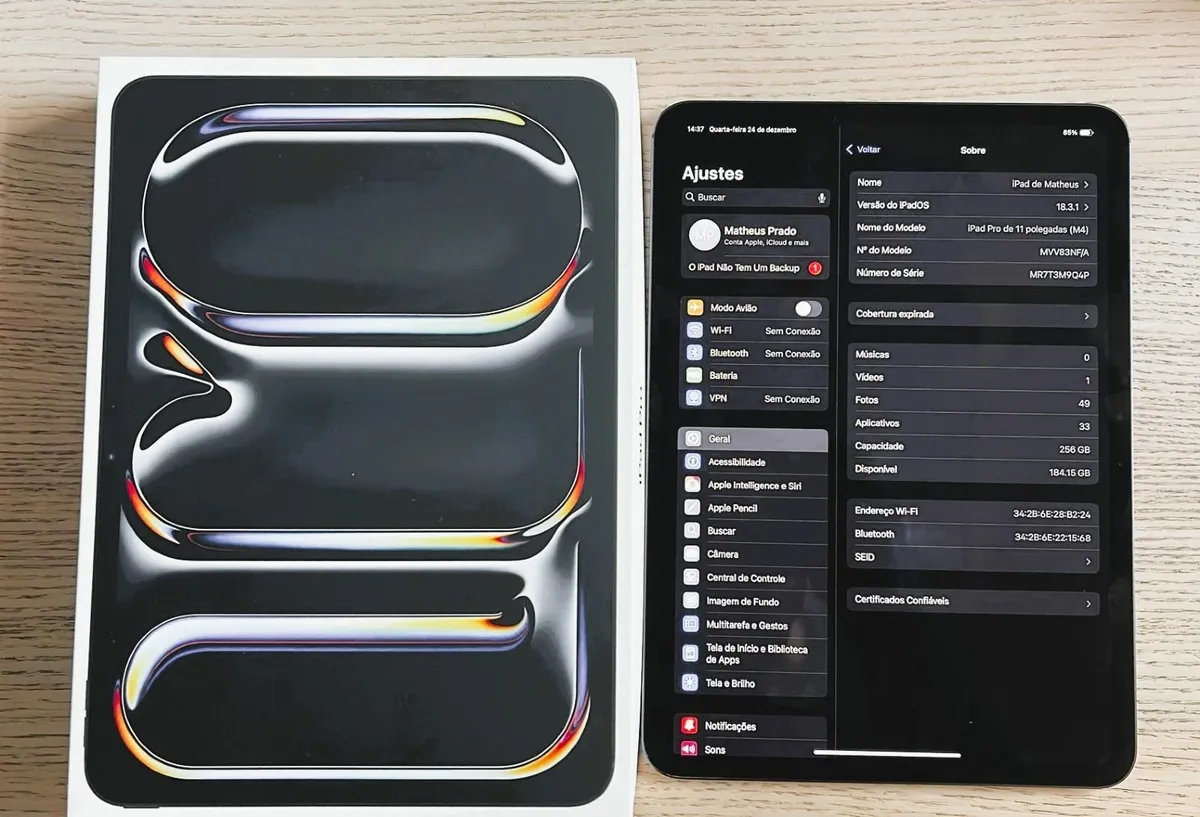 iPad Pro M4 2024 256GB