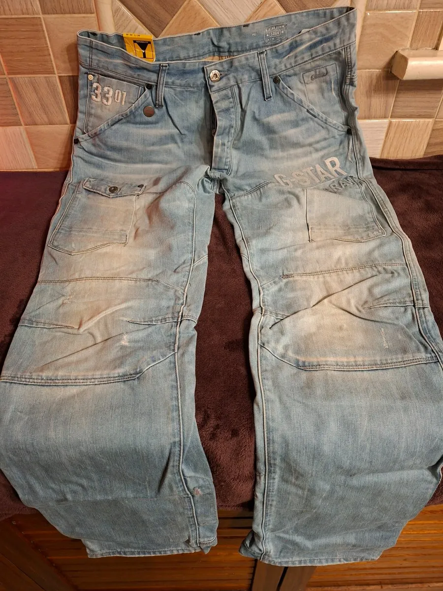 Mens Jeans. G-Star Raw Brand. Tags on. Brand New. - Image 1
