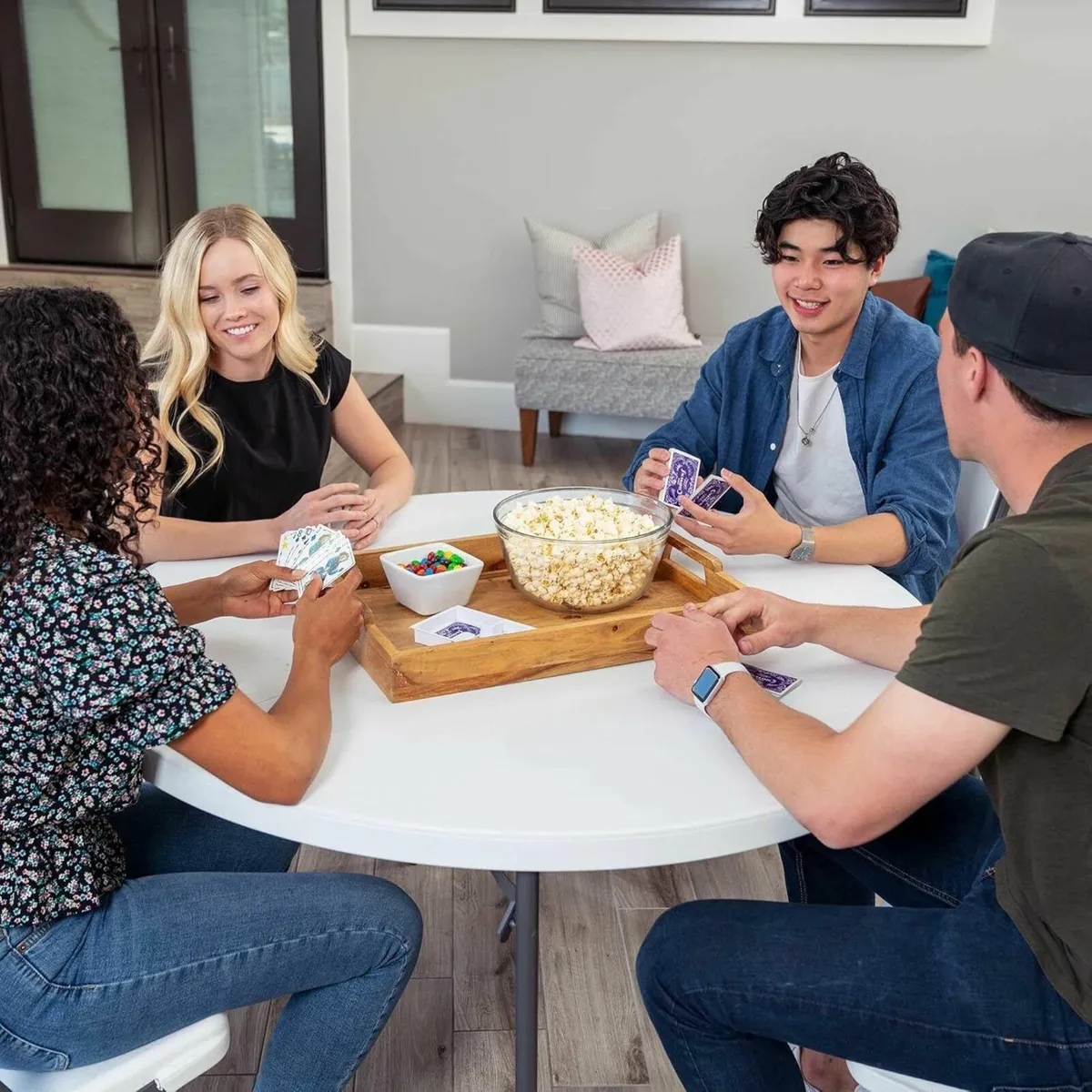 Kitchen Dining Table - White - Image 3