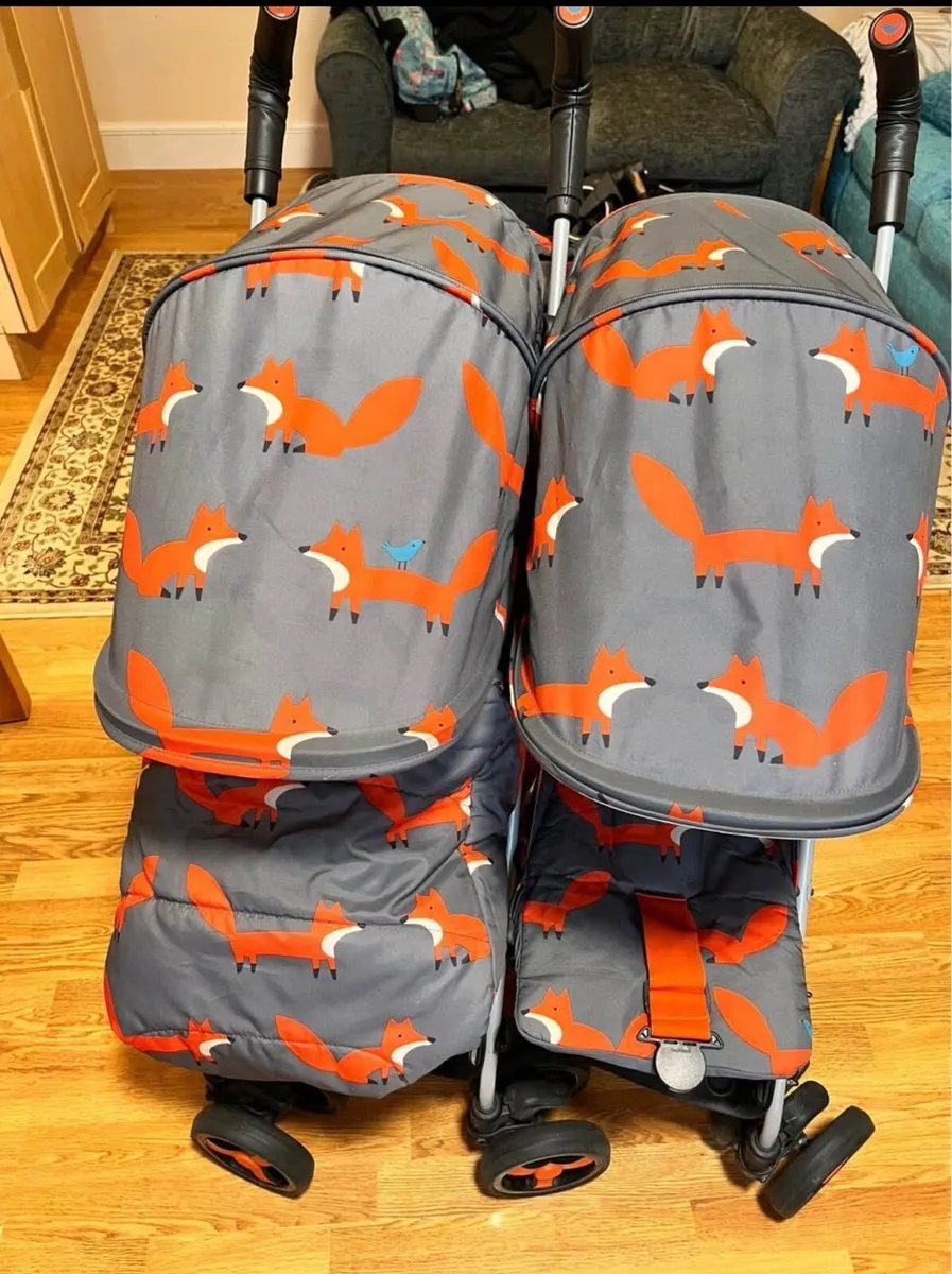 Cosatto whoosh double buggy - Image 1