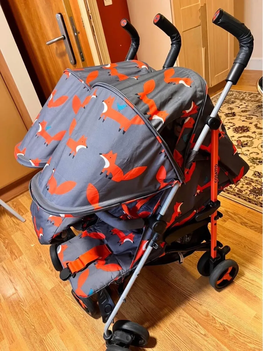Cosatto whoosh double buggy - Image 2