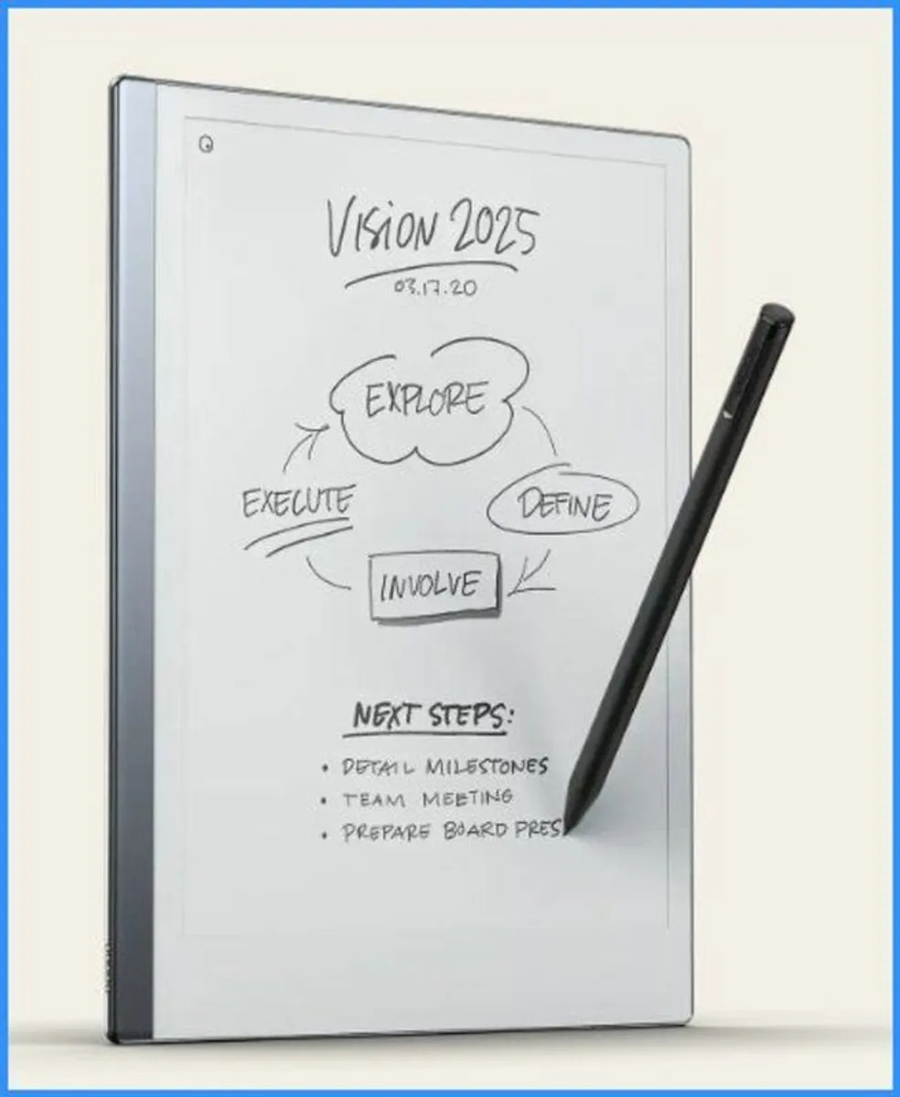 Remarkable 2 paperless  w/pen/ keyboard/cover - Image 1