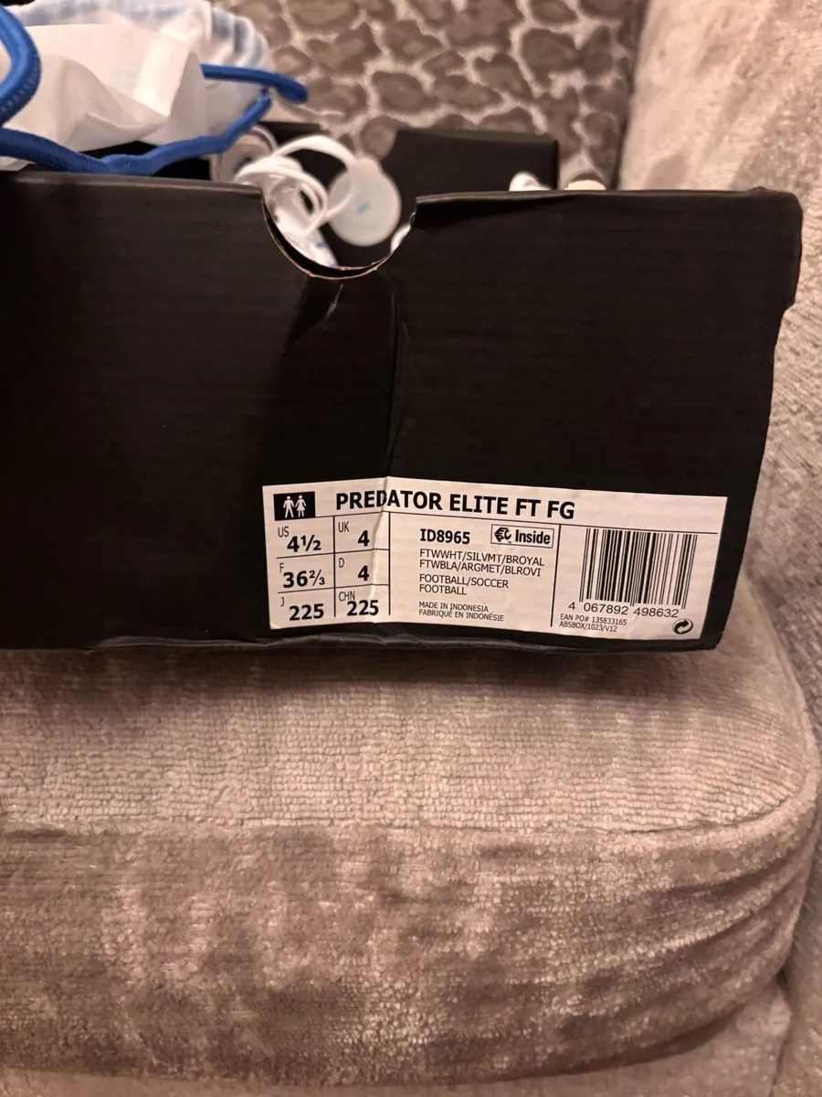 Predator elite FT Firm ground size 4 - Image 3