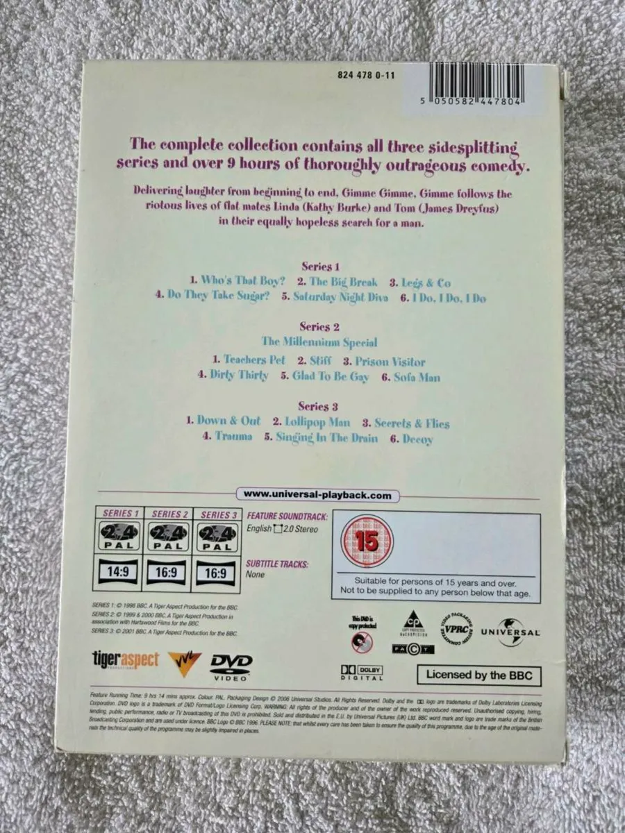 Gimme Gimme Gimme Complete BBC Boxset DVD - Image 2
