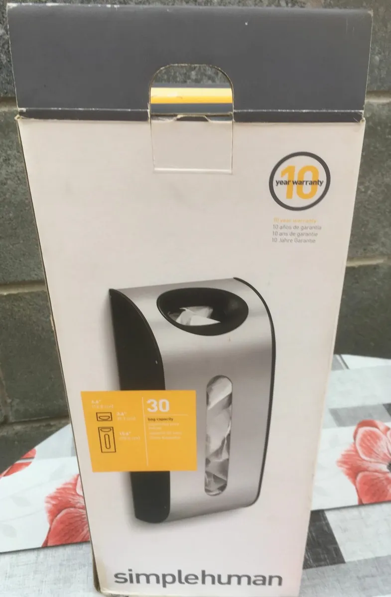 BRAND NEW Simplehuman Shopping Bag Storage - Image 3