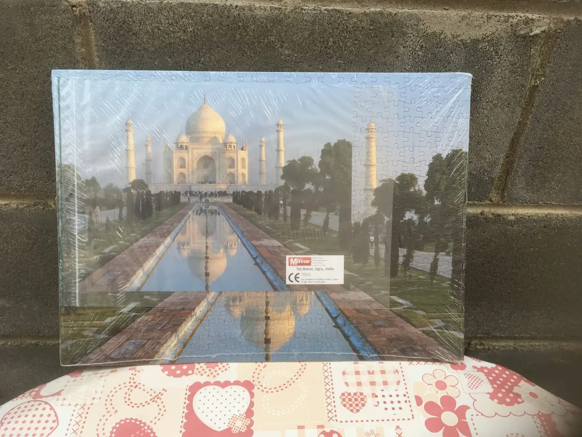 NEW and sealed 500 piece Jigsaw of Taj Mahal - Image 2