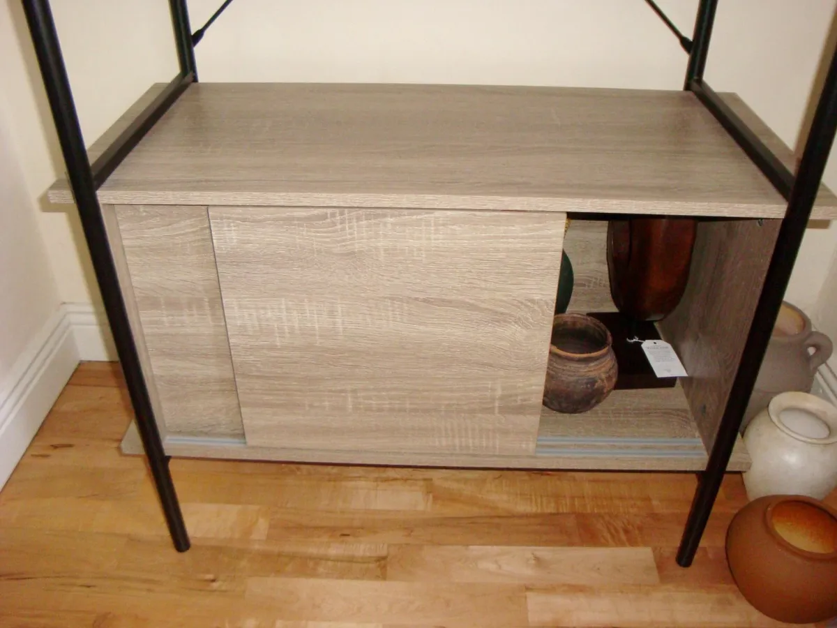 Bookcase room divider shelving unit loft - Image 2