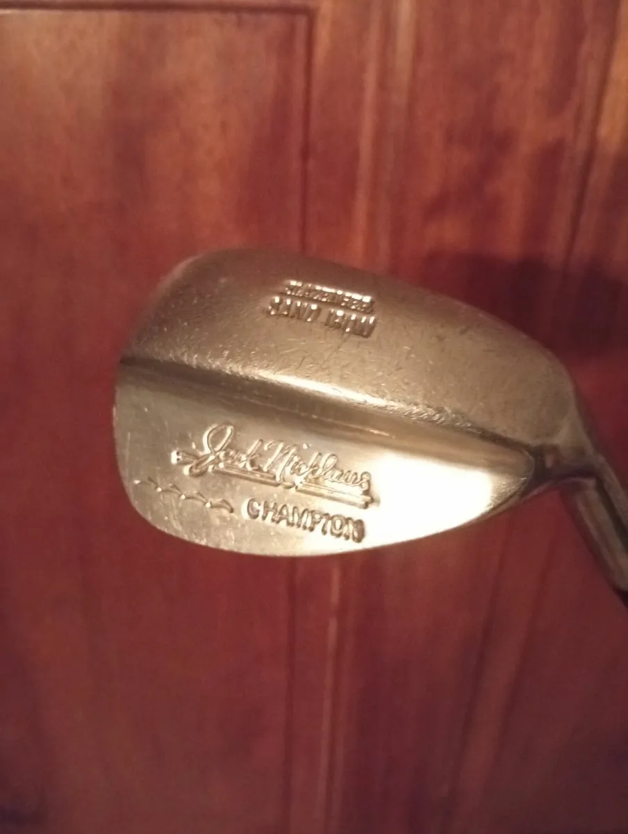 Jack Nicklaus 1962 Sand Iron Slazenger wedge Oakmo - Image 1