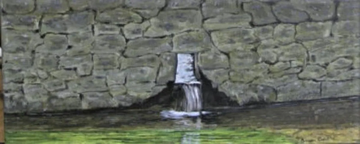 One of my own original Paintings , (acrylics) on c - Image 2