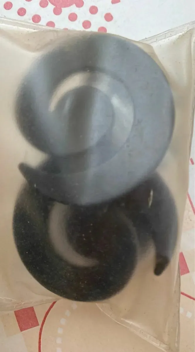 NEW Black Cast Iron Wall Tie Back Hooks - Image 3