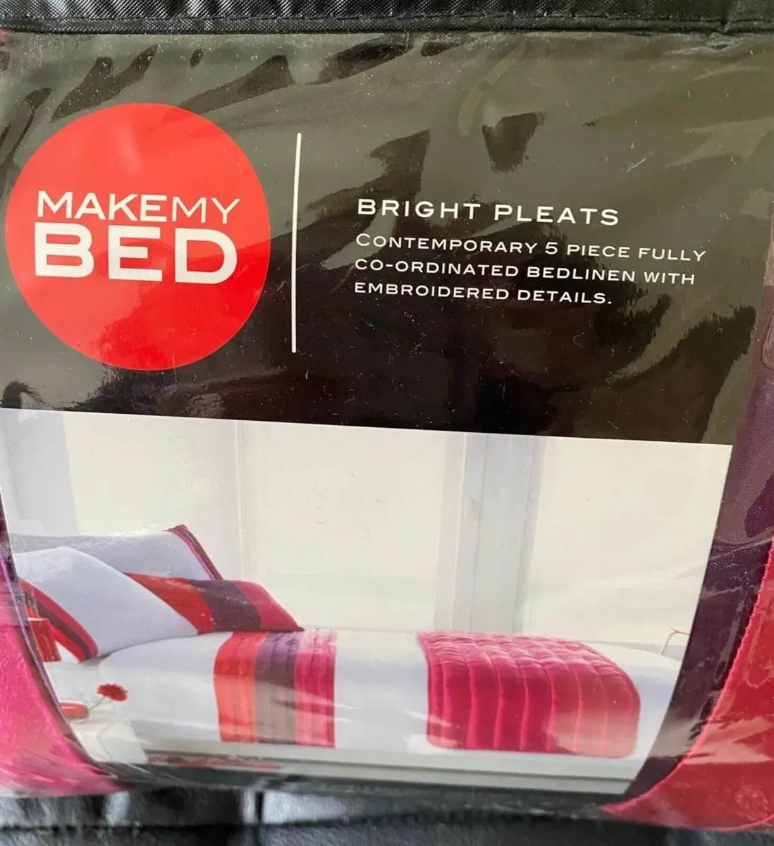 NEW SEALED Bed in a bag Set Double Size - Image 4
