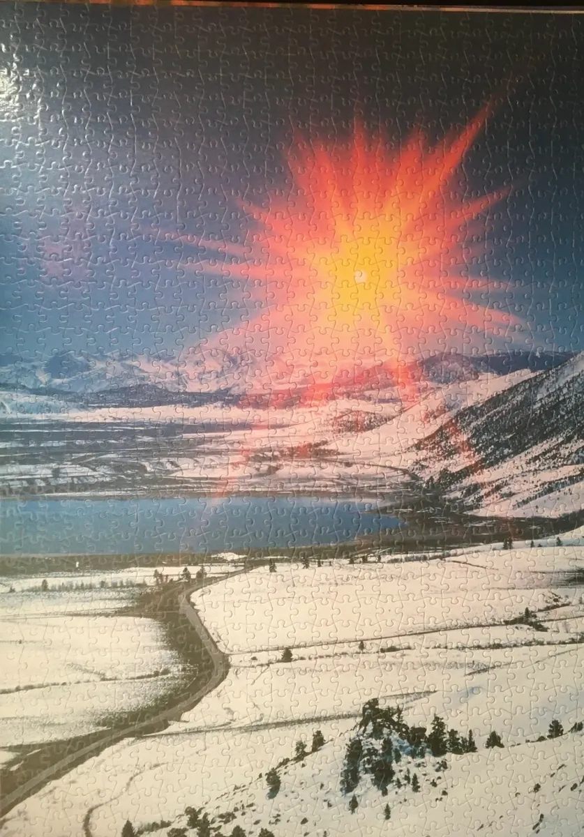 NEW Completed Jigsaws ready to hang on wall - Image 1