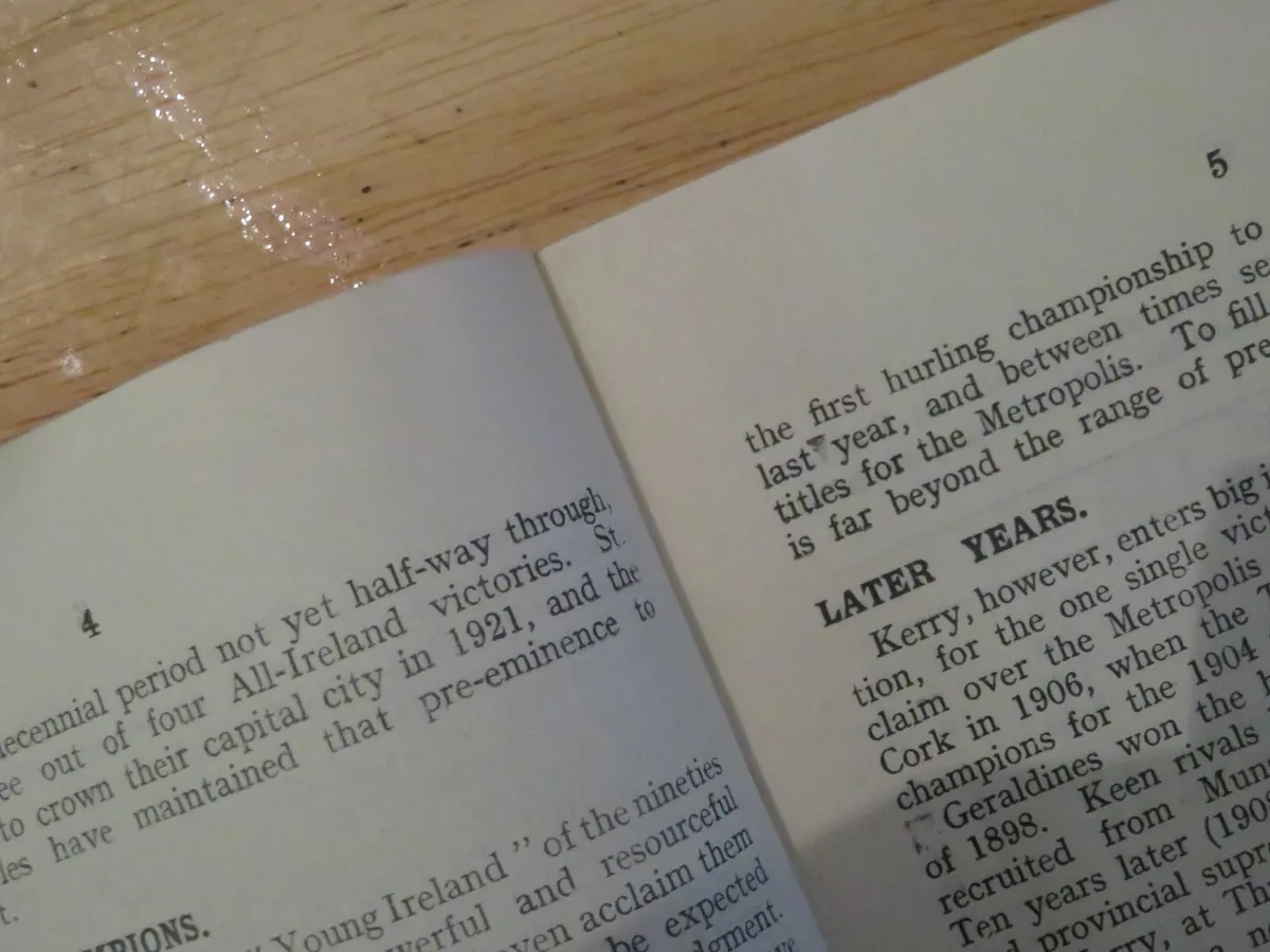 1924 Dublin V Kerry 1925 program - Image 4